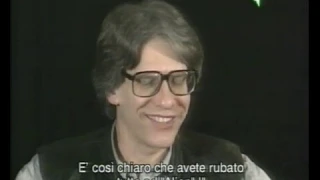 Enrico Ghezzi intervista David Cronenberg - RAI 3 - fuori orario - rarità