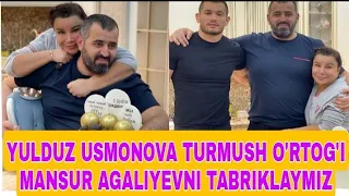 BUGUN 11 OKTAYBR YULDUZ USMONOVANINIG TURMUSH O'RTOG'I VA PRADYUSERI MANSUR AGALIYEV TUGI'LGAN KUNI