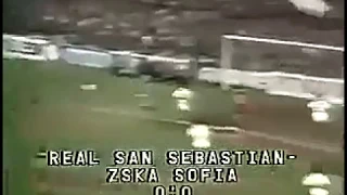 Real Sociedad - CSKA Sofia 0:0 30/9/1981 ECC