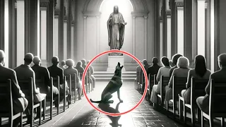Dog Won't Stop Barking at the Statue of Mary During Mass, Everyone Turned Pale...