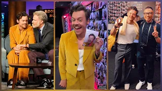 HARRY STYLES AT THE LAST LATE LATE SHOW WITH JAMES CORDEN