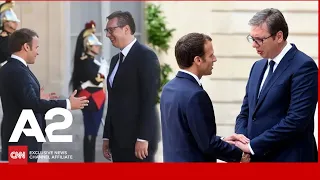 “Vuçiç në Paris, kërkon ndihmë nga Macron. Po Albin Kurti ku është?” ANALIZA E NEZIR KRAKIT