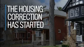 The housing correction has started