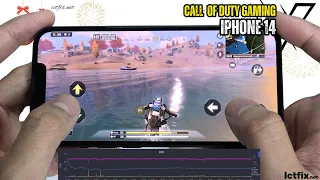 iPhone 14 Call of Duty Mobile Gaming test CODM Update 2024 | Apple A15 Bionic