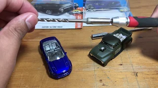 Abrir HotWheels (quitar remache) Con Y Sin Taladro