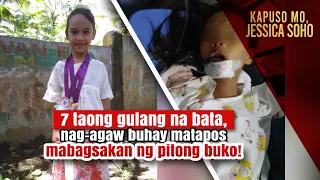 7 taong gulang na bata, nag-agaw buhay matapos mabagsakan ng pitong buko! | Kapuso Mo, Jessica Soho