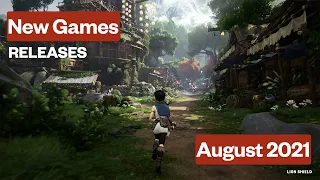 Top 10 NEW Game Releases of August 2021 | PC, PS4, PS5, Xbox, Switch
