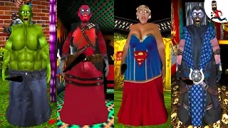 All the Mods of Granny ► by Abegi Jo ► HULK ( Superheroes ) ►  The evolution №19