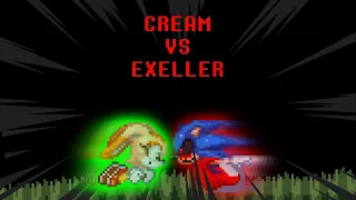 CREAM VS. EXELLER (Sonic Sprite Animation)