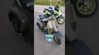 TEST RIDE VESPA 130 POLINI