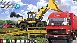 Harvesting POTATOES and LOADING Truck│ITALIA EMILIA EXTENSION│FS 22│6