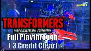 Transformers Shadows Rising (Arcade) - Full Playthrough