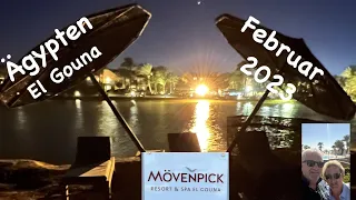 Urlaub Februar 2023 in Ägypten, Hotel Mövenpick in El Gouna, mit Jeep Safari