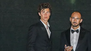 Shawn Mendes Casts A Somber Shadow As He Leaves Vanity Fair Party Alone