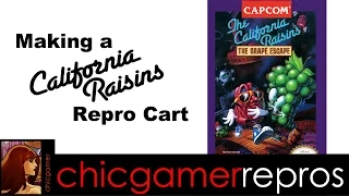 Making a California Raisins Repro Cart for the NES