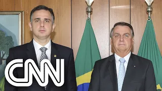 Aliados não querem encontro de Bolsonaro e Pacheco | JORNAL DA CNN