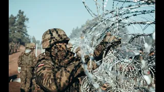 На границе с Беларусью нашли застреленным польского военного.
