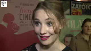 Déborah François Interview - Populaire UK Premiere