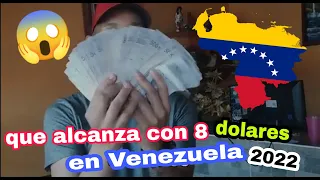 QUE SE PUEDE COMPRAR CON *8* dólares en Venezuela Agosto 2022