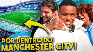 ENTREVISTA COM KAYKY CHAGAS NO TOUR DO MANCHESTER CITY