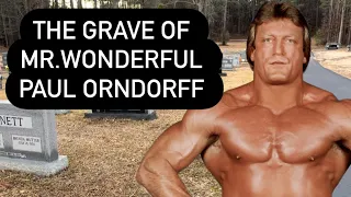 The Grave of Paul Orndorff Mr. Wonderful | WWF 80’s Wrestling Superstar