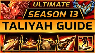 TALIYAH ULTIMATE GUIDE | Season 13 (2023) | TIPS & TRICKS, COMBOS, GAMEPLAY STRATS, MATCHUPS | Zoose