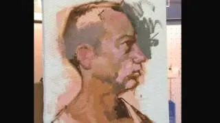 Darin: Oil Portrait Painting demo by David R. Darrow