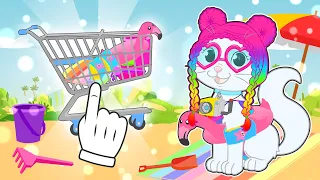 BABY PETS 😎🛒 How to make Summer Shopping