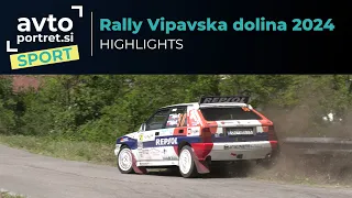 Highlights - 13. Rally Vipavska dolina 2024 | Avtoportret.si (4K)