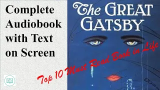 The Great Gatsby - Unabridged Audiobook with Text on Screen