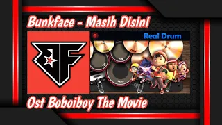 BUNKFACE - MASIH DISINI ( RealDrumCover ) OST BOBOIBOY | THE MOVIE