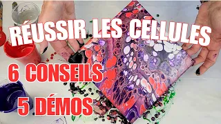 Comment réussir les Cellules en Pouring? #acryliquepouring