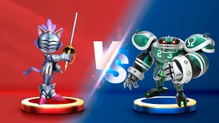 Sonic Dash - Linebacker Omega VS Sir Percival _ Movie Sonic vs All Bosses Zazz Eggman