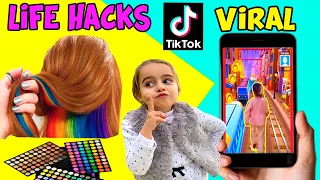 🔥Retos Virales de TIK TOK 🔥 ¿Cómo se hacen? ¿Funcionan? 🔴 LIFE HACKS de TikTok VIRALES | MARIELA
