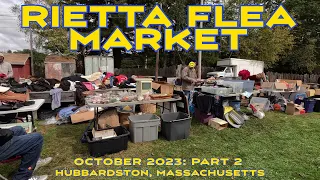 Was It Worth Driving 2 Hours to the Rietta Flea Market? Yes! Fall 2023: Episode 2