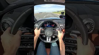 Launching the Mercedes AMG SL 63 is a Riot (POV Drive #shorts)