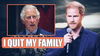 I QUIT MY FAMILY!⛔ Harry Sends Waves Of SHOCK Across Royal Family As He DECLARES He QUITS FAMILY
