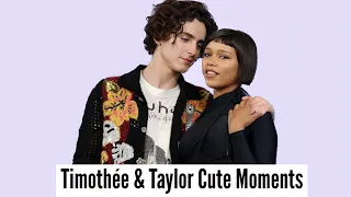 Timothée Chalamet & Taylor Russell | Cute Moments