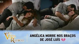 O Que a Vida Me Roubou - Angélica morre nos braços de José Luís (A CENA MAIS TRISTE DA NOVELA)