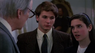 Young Jennifer Connelly comedically slaps senator in obscure film.