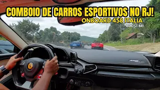 ACELERANDO FERRARI 458 E VÁRIOS CARROS ESPORTIVOS NO RIO DE JANEIRO!! *spottercarsrj