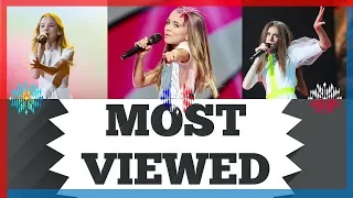 Junior Eurovision 2018 - TOP10 Most Viewed 2nd Rehearsal Videos