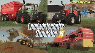 FENDT & CASE Power braucht der BAUER! 🔥💪🚜💨 Ein gigantischer MISTBERG? 💩🤔😱 | [LS19]- Timelapse # 29