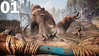 Hunting Mammoth In Stone Age ▶ Far Cry Primal Gameplay #1