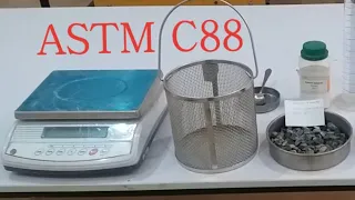 Soundness Test Of Coarse Aggregate In Urdu/Hindi(ASTM C88)