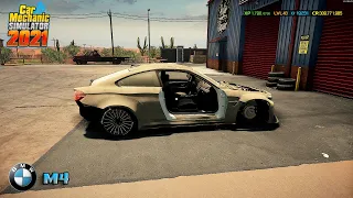 Restoration of a BMW M4 found at the salvage auction - Car Mechanic Simulator 2021