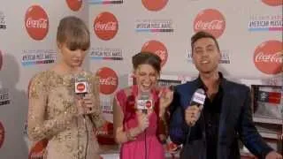 Taylor Swift Red Carpet Interview AMA 2012