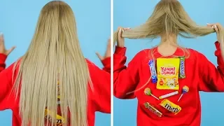 COOL HAIR HACKS AND TIPS! Funny Hair Situations And Problems by Mariana ZD