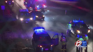 Several serious crashes in mass in span of less than a few hours