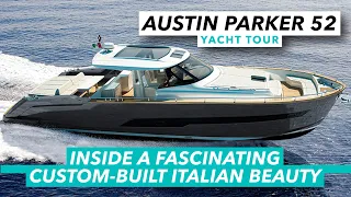 Inside a fascinating custom-built Italian beauty | Austin Parker 52 Ibiza yacht tour | MBY